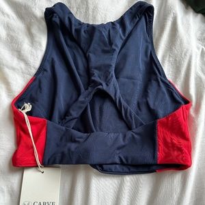 Carve Designs Colorblock Top - Size SM